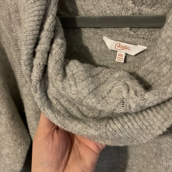 Candie’s super soft and warm grey sweater dress size XXL - Picture 3 of 7